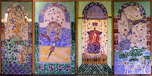 2. april 2006 - Mosaikker fra skole i Adelaide