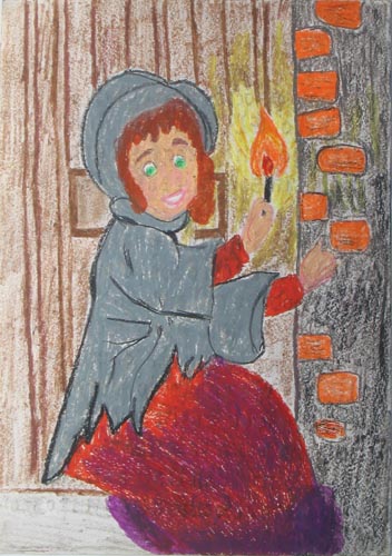 The Little Match Girl no title