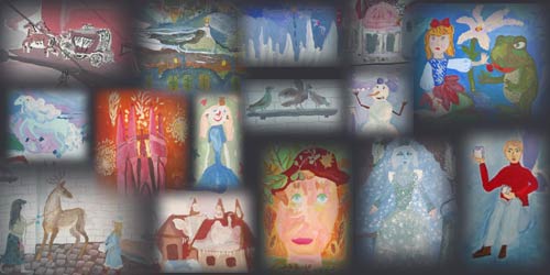 200 års fødselsdag - Russiske børnetegninger