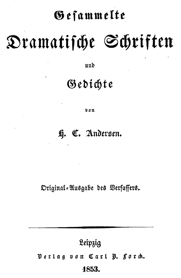 H.C. Andersen: Der Mulatte side  II